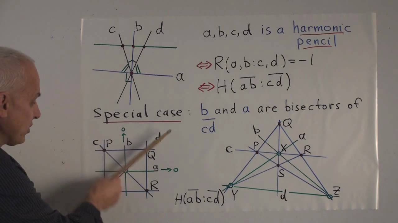 Harmonic ranges and pencils | WildTrig: Intro to Rational Trigonometry | N J Wildberger