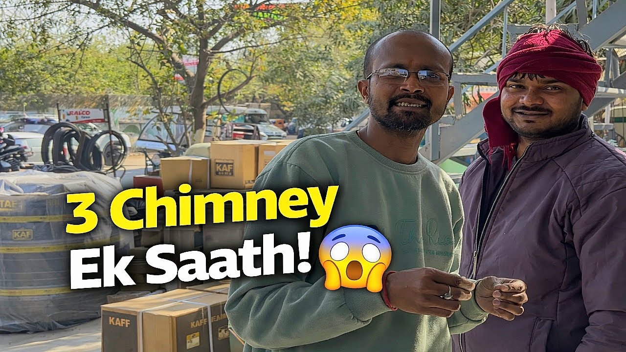 Aaj Dukaan Se 3 Chimney Ek Saath Sale🔥|Small Business Vlog #youtubeviralvideo #dailyvlog #realvlogs 