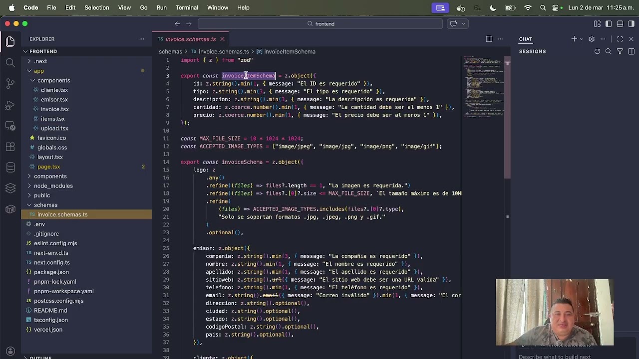 Como generar una Factura con Nextjs 16 y Laravel 12