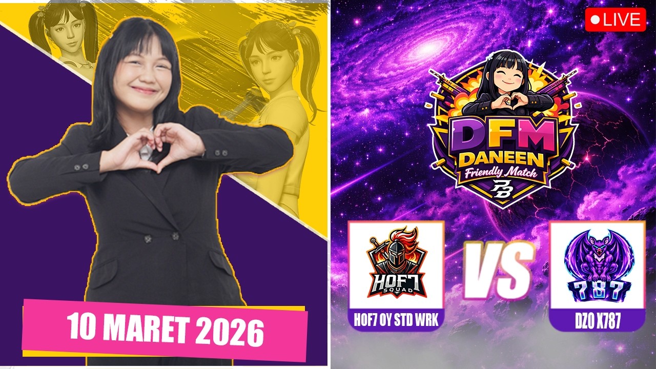 🔴LIVE POINT BLANK DANEEN FRIENDLY MATCH - HOF7 OY STD WRK VS DZ0 X 787