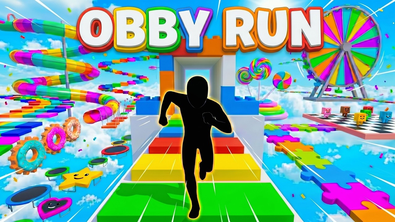 POV ROBLOX OBBY RUN | HQ Immersive Interactive Warm Up #23