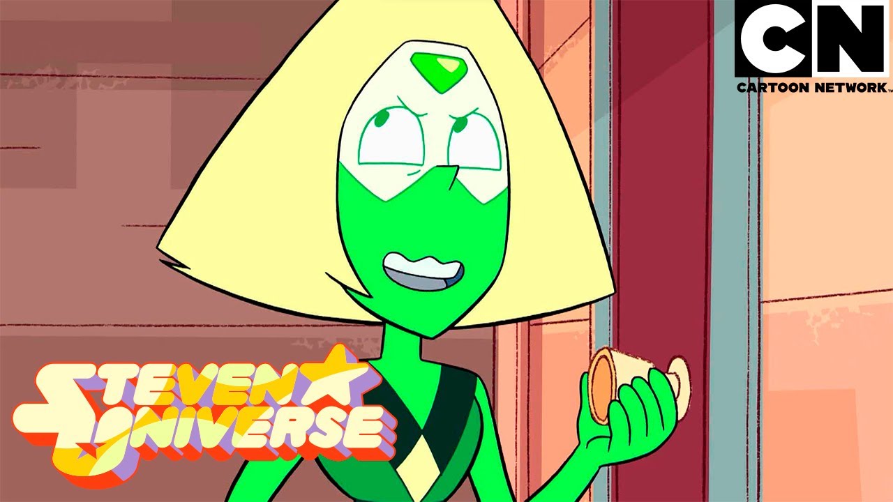 Steven vigila a Peridot | Steven Universe | Cartoon Network