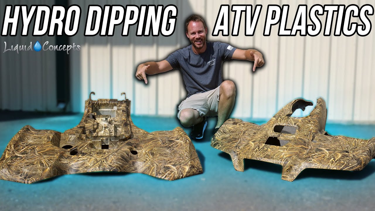 HYDRO DIPPING ATV PLASTICS! | Liquid Concepts | Weekly Tips and Tricks