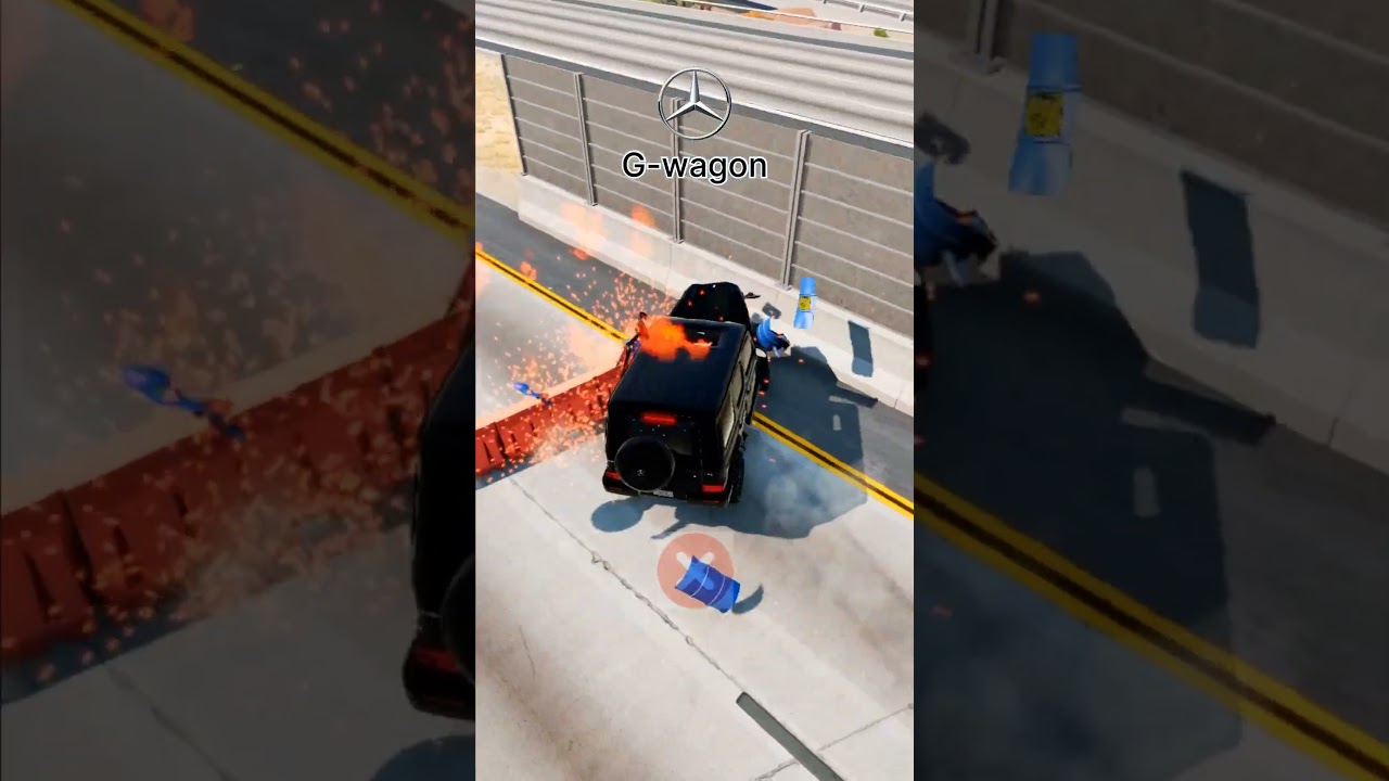 Breaking Limits: SUV vs Supercar Crash Tests in BeamNG.drive!