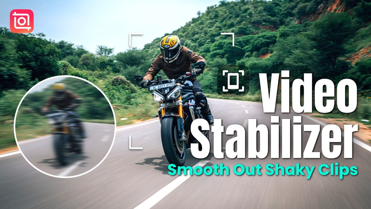 Video Stabilizer to smoothen out your shakiest clips 💫