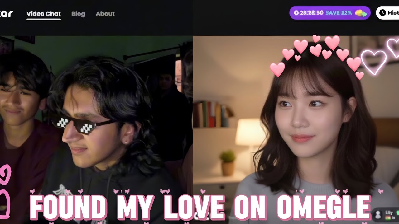 She proposed on Omegle🥺