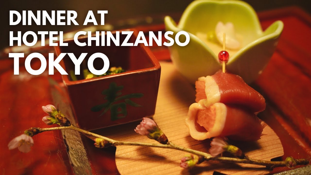 Dinner at Hotel Chinzanso Tokyo | Best Restaurants in Japan｜JNTO