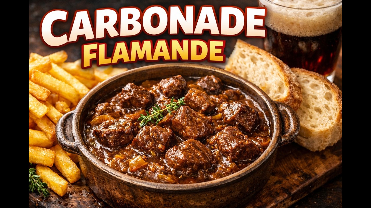“Le plat du Nord qui fait craquer tout le monde : Carbonade Flamande maison !
