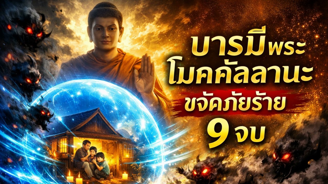 บทเพลงบูชาพระมหาโมคคัลลานะ (เสียงนางฟ้า) 9 จบ ผู้มีฤทธิ์มาก ขจัดภัย ถอนของ #9จบ