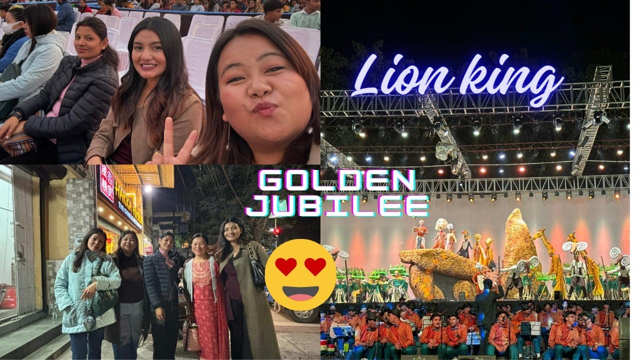 50 Years of Golden Jubilee celebration 🎉🎊 // Don Bosco School Siliguri // Lion King 🫶
