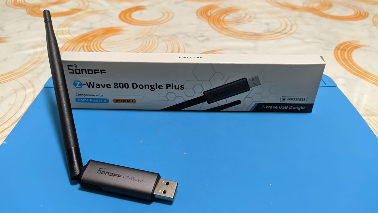 Video recensione SONOFF USB Z Wave 800 Dongle Plus ( Dongle-PZG23 )
