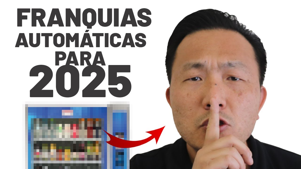 7 FRANQUIAS AUTOMÁTICAS para INVESTIR em 2025 😍💰 MELHORES MÁQUINAS para GANHAR MUITO DINHEIRO