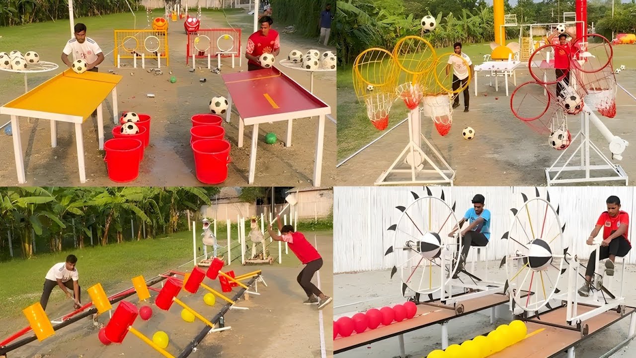 Balloon Burst Challenge with Football Competition 🔥| Guess The Winner 🤔/ Sahil Challenge