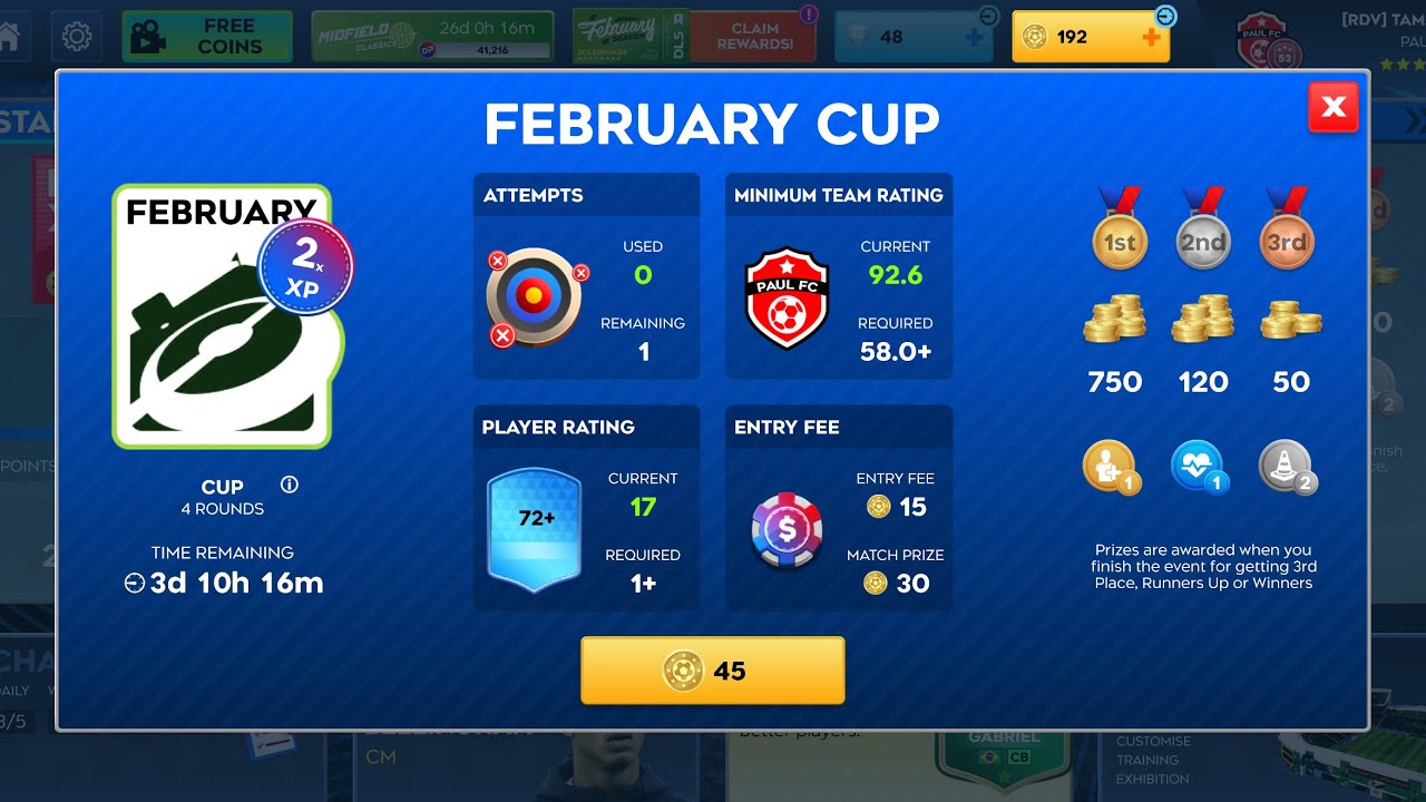Out from February cup and survived tier 6|🥶😴⚽️not my day⚽️😡❤️‍🔥|Dls26