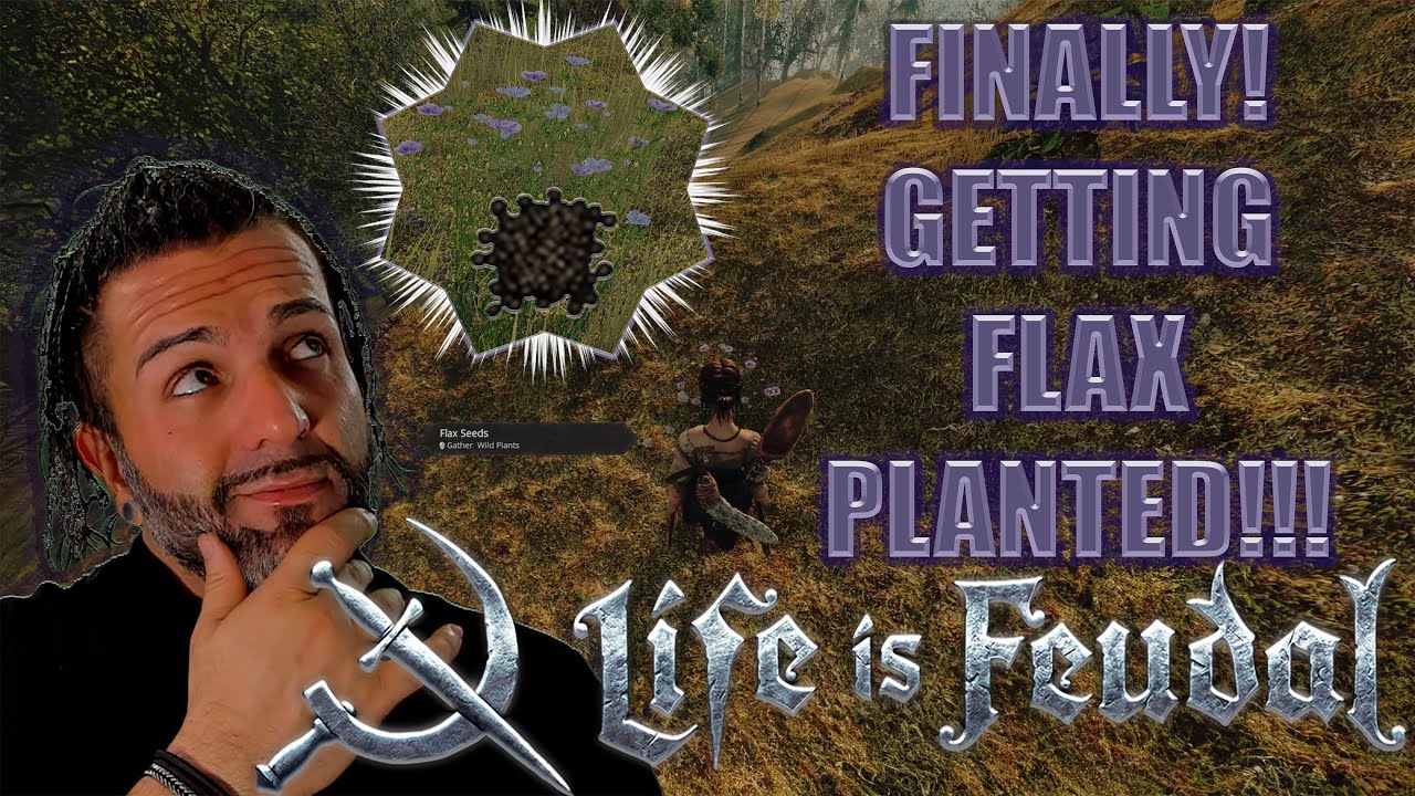 Life is Feudal: Your Own | Boosting Food Quality & PRO-ish First FLAX Planting | EP 7 | D3ltaX85
