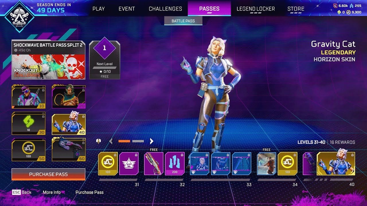 Apex Legends - Season 22 Battle Pass (Full Showcase) | Shockwave (Split 2)