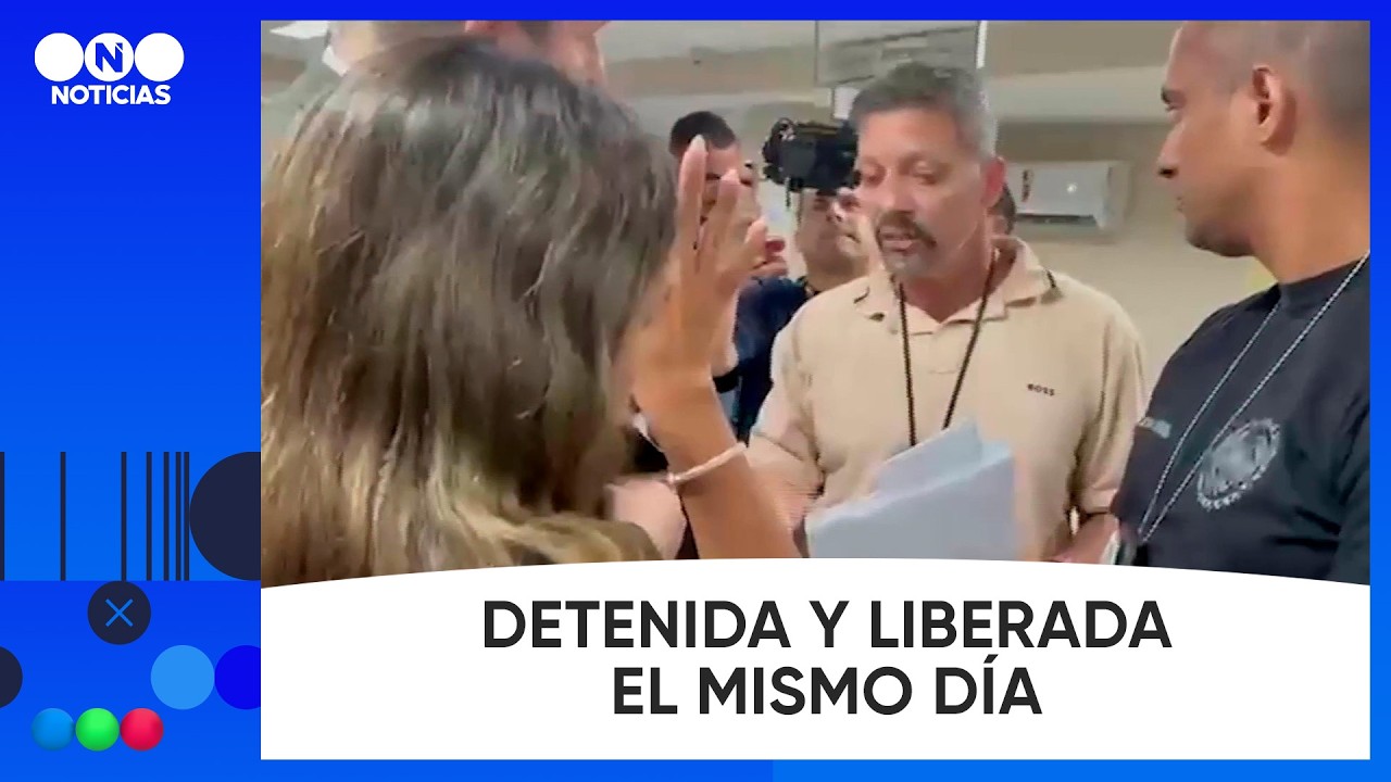 ASÍ FUE LA LIBERACIÓN DE AGOSTINA PÁEZ EN BRASIL #TelefeNoticias
