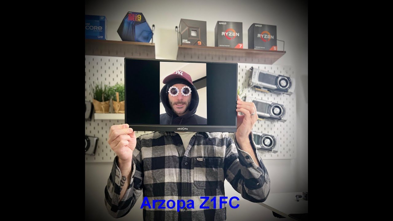 Test d'un écran Portable 144hz? Test de l'écran Arzopa Z1FC 144Hz