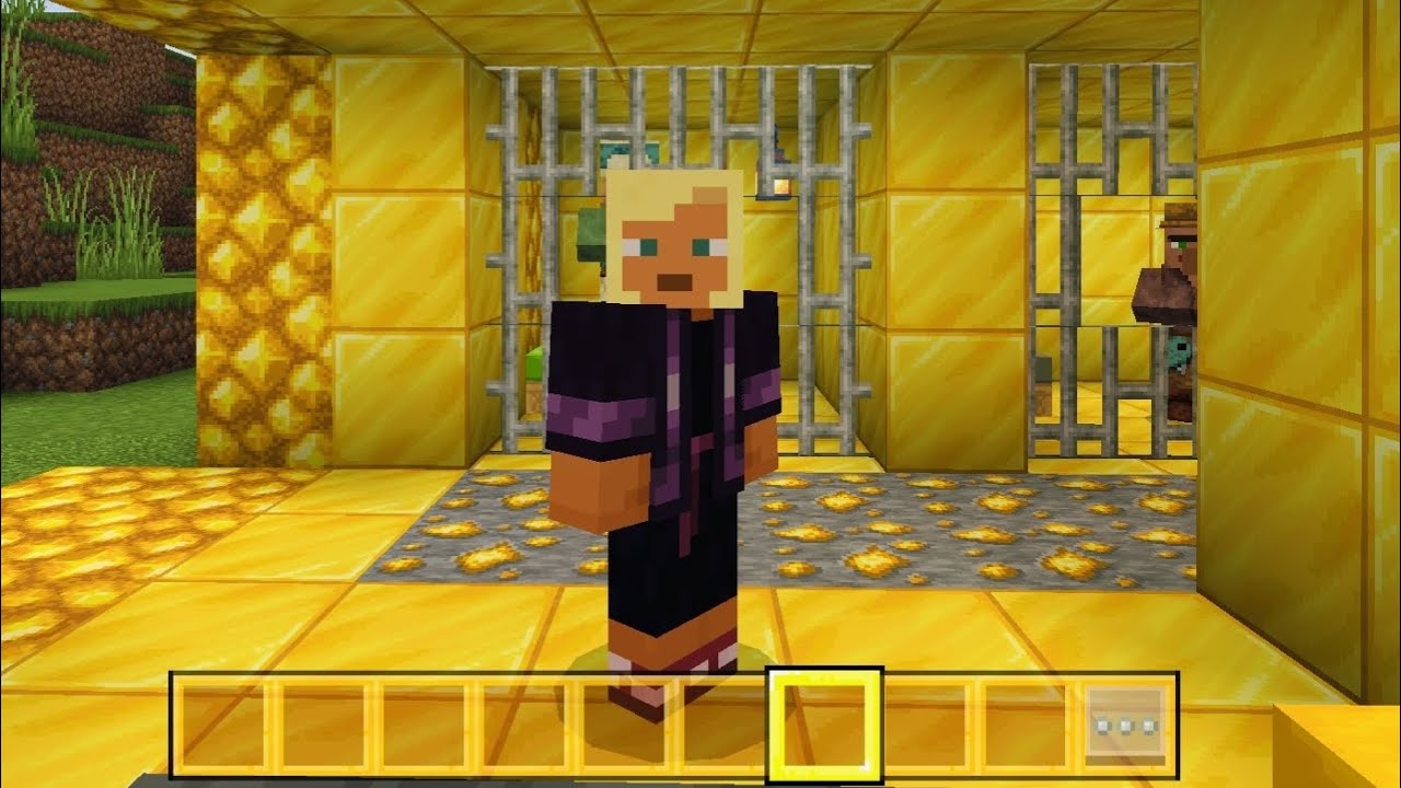 Minecraft but today we will trap thieves in our prison