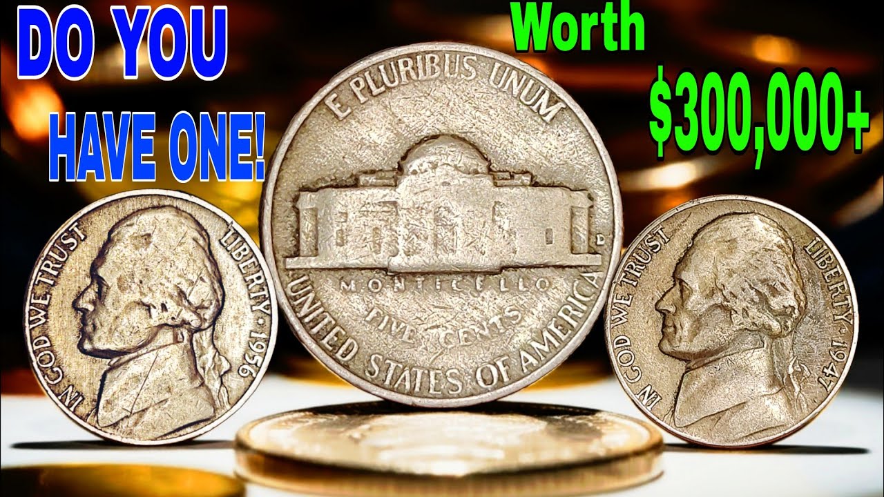 This Nickel Can Make You a Millionaire! Top 10 Rare Monticello Nickels You Must Check 💎