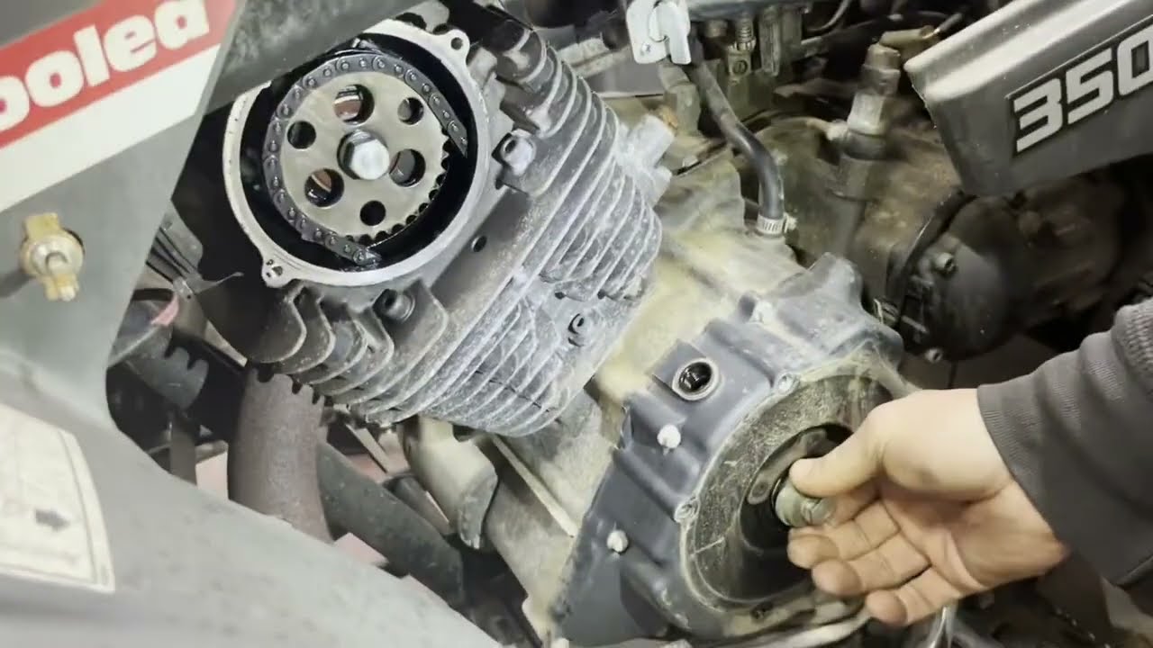 Yamaha 350 Moto 4, Big Bear, как установить время