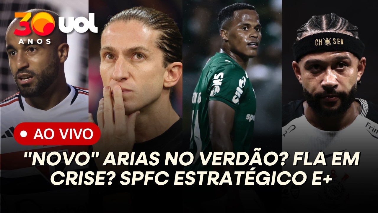 PALMEIRAS: ARIAS EM 'VERSÃO ELITE'? SÃO PAULO BARRA LUCAS E A CULPA DA CRISE NO FLAMENGO E+