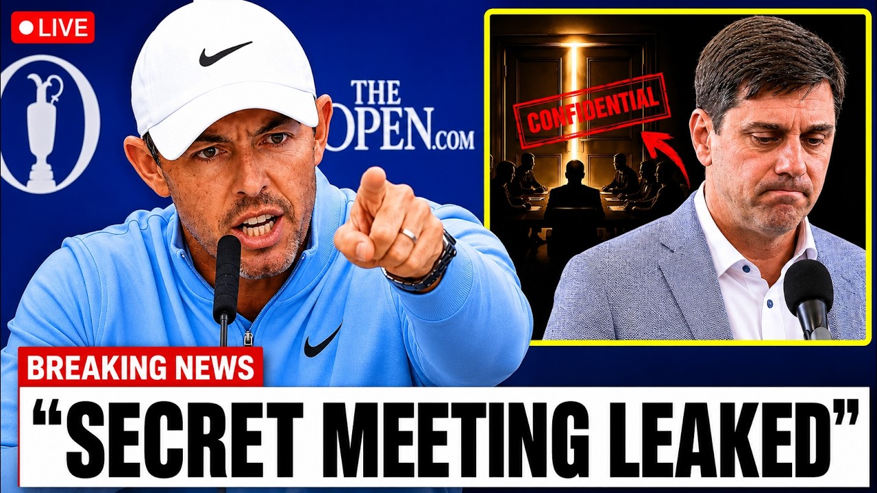 🚨 PGA Tour MELTDOWN! Rory McIlroy EXPOSES What Happened After Brian Rolapp&rsquo;s Private Player Meeting