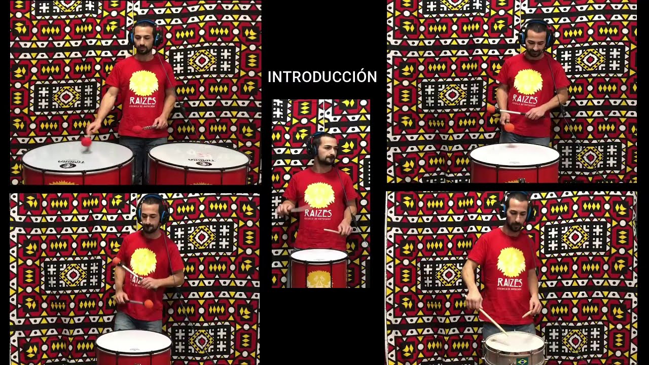 Reggae tradicional / Raizes batucada / tutorial