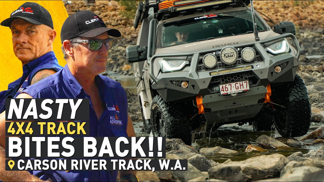 🤬 NOT. HAPPY. The 4WD track from HELL claims ANOTHER VICTIM! 😳