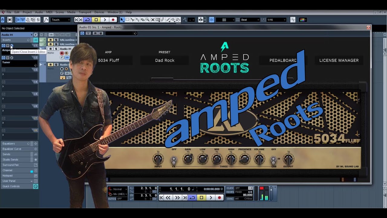 ปลั๊กอิน ฟรี !! ทดสอบเสียง Amped Roots เสียงดีไหม