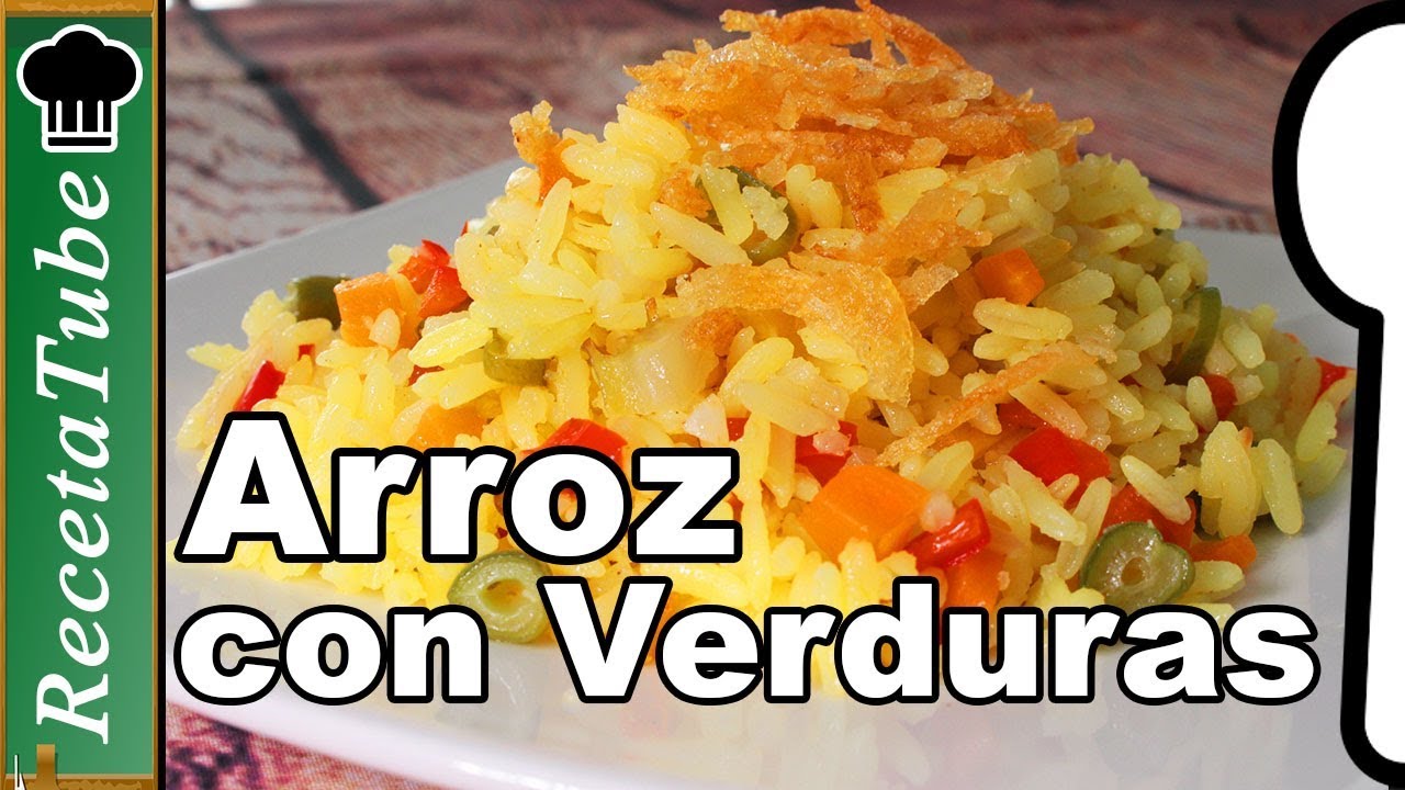 C&oacute;mo hacer Arroz con Verduras - Receta de arroz f&aacute;cil de hacer en casa