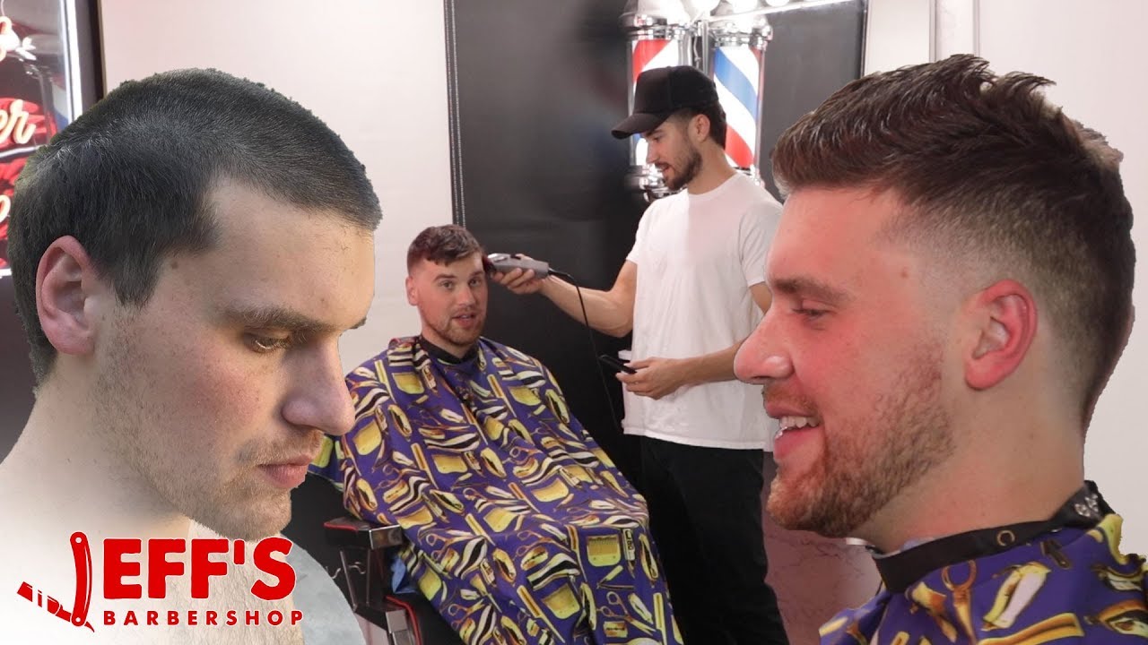 HAIRCUT TRANSFORMS MANS LIFE | Jeff's Barbershop ft. Nick Colletti