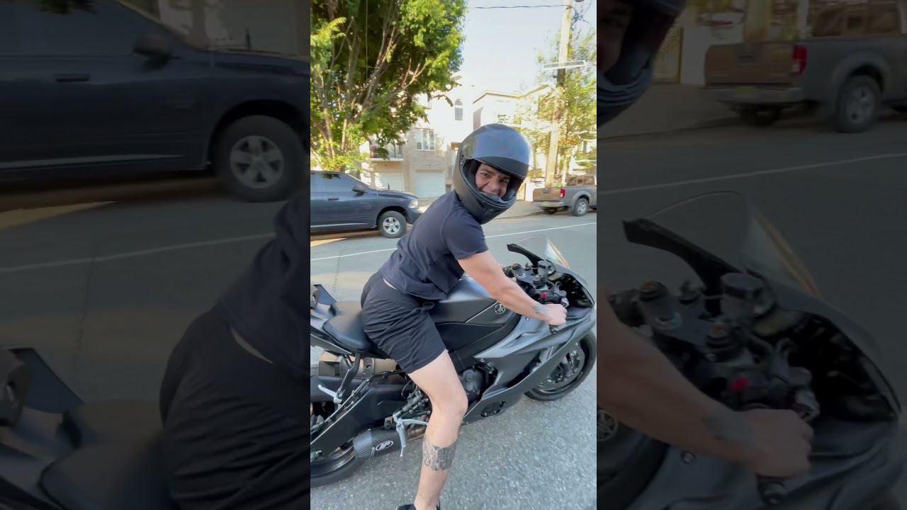 Yamaha R6 w M4 exhaust