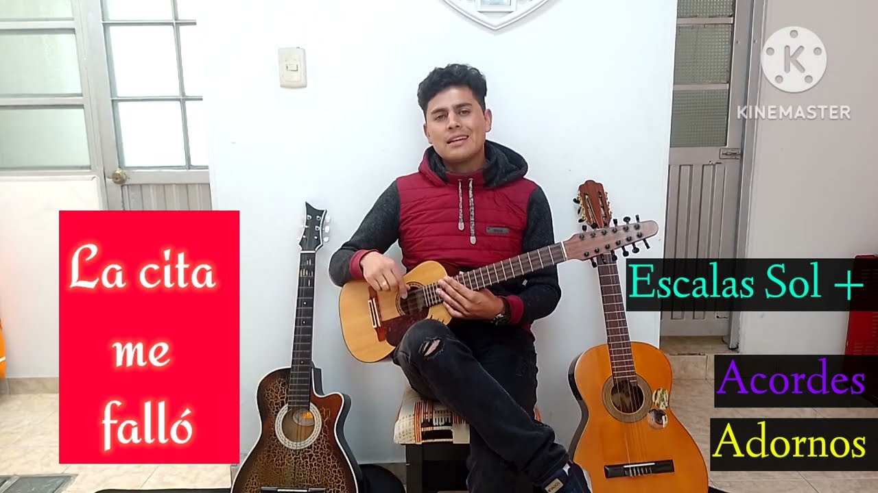 2️⃣4️⃣. Tutorial cómo tocar LA CITA ME FALLÓ D.R.A El Tocayo Vargas, en requinto tiple carranguero