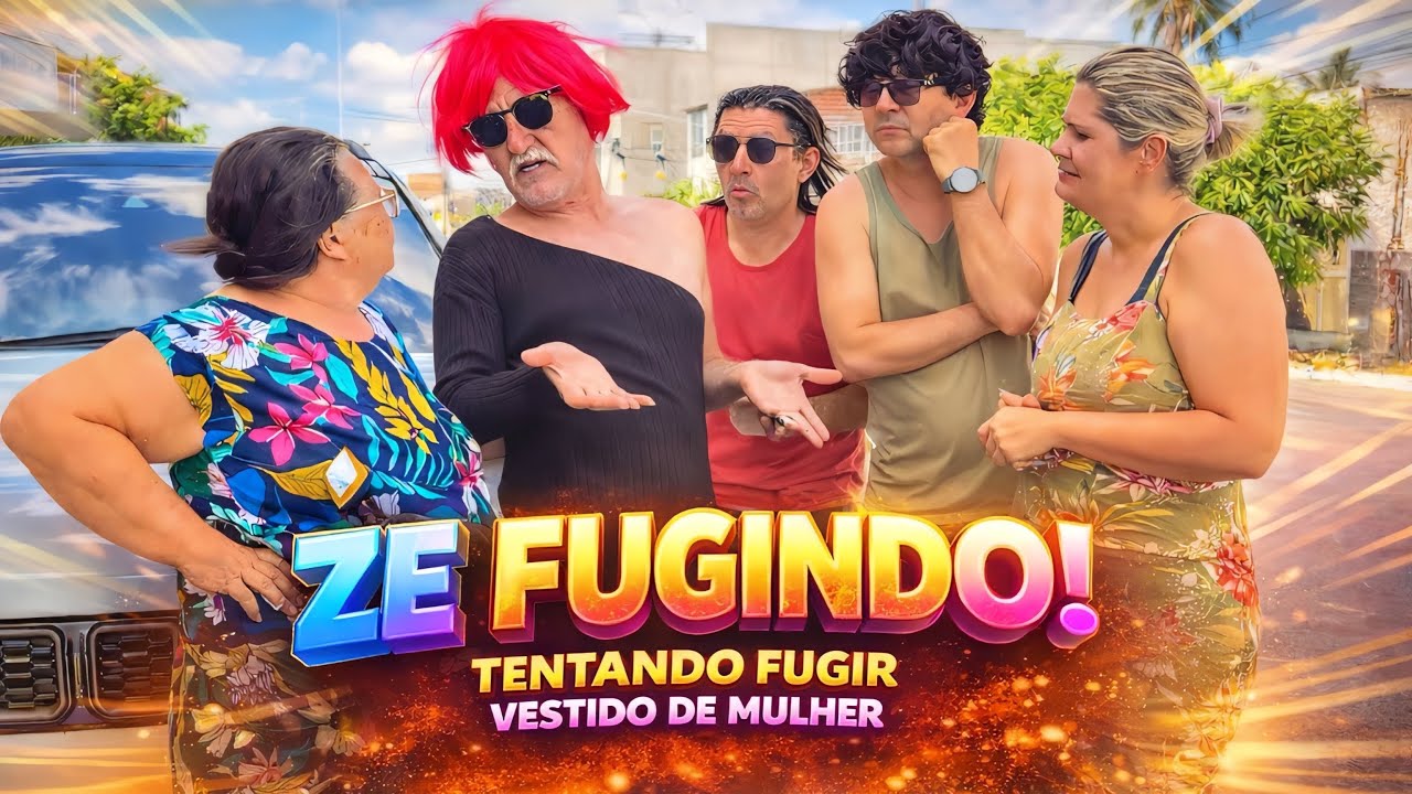 ZÉ Tentando Fugir Vestido De Mulher!!