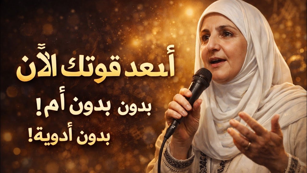 استعد قوتك الآن… بدون ألم، بدون أدوية!