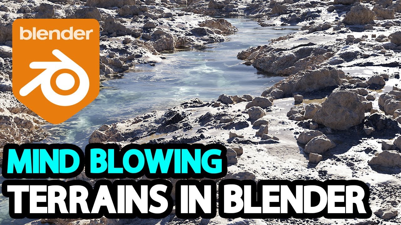 Лучший аддон для создания ландшафта для Blender l True Terrain