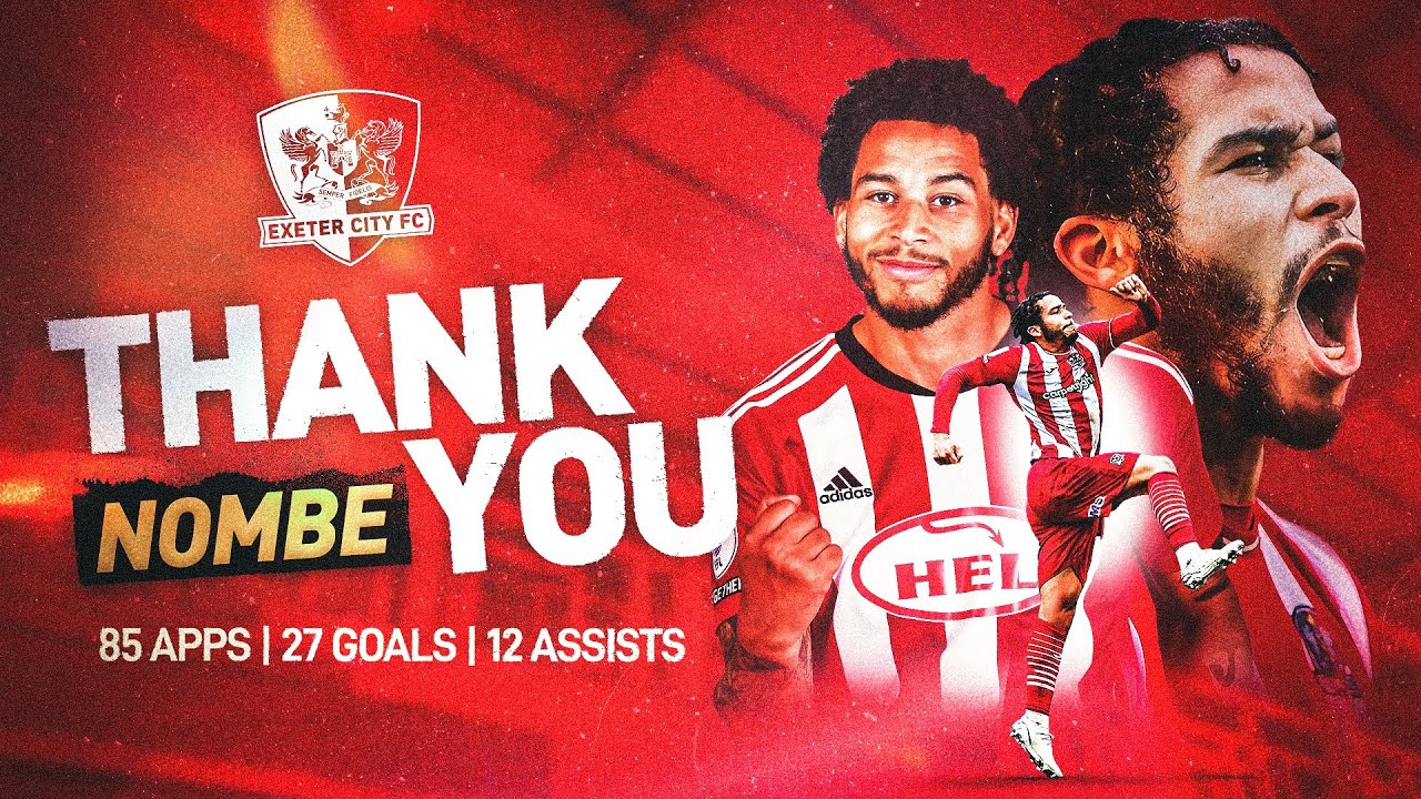 Thank you Sam Nombe | Exeter City Football Club