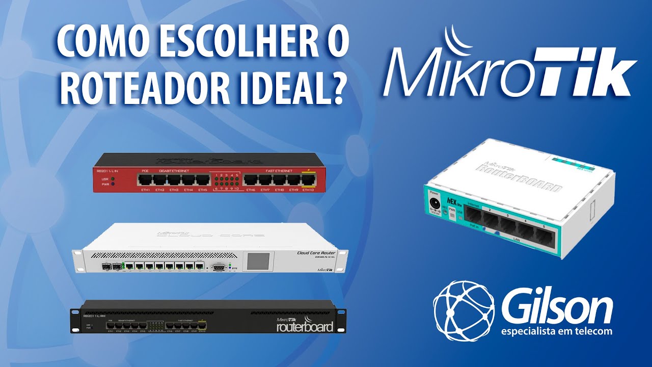 Como escolher o Roteador Mikrotik ideal? Diferenças entre as RBs