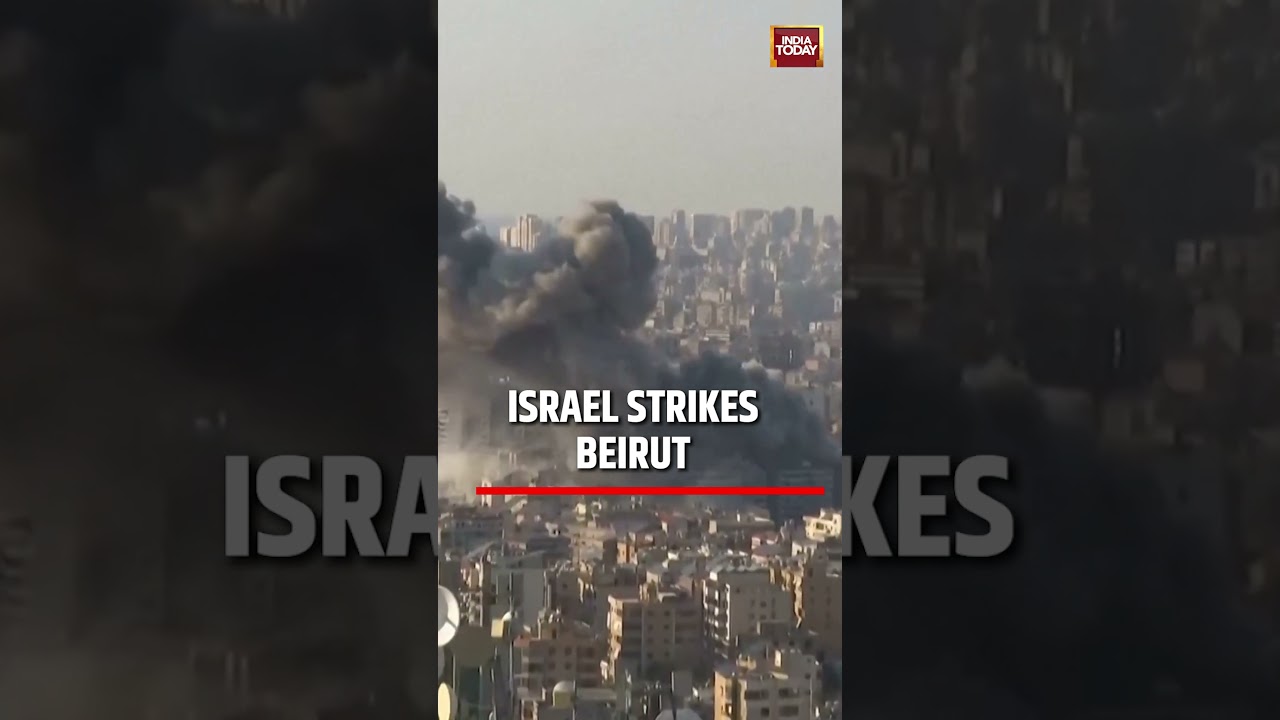 Israel Strikes Lebanon's Beirut City | Israel-Iran War Video | Lebanon Attacked