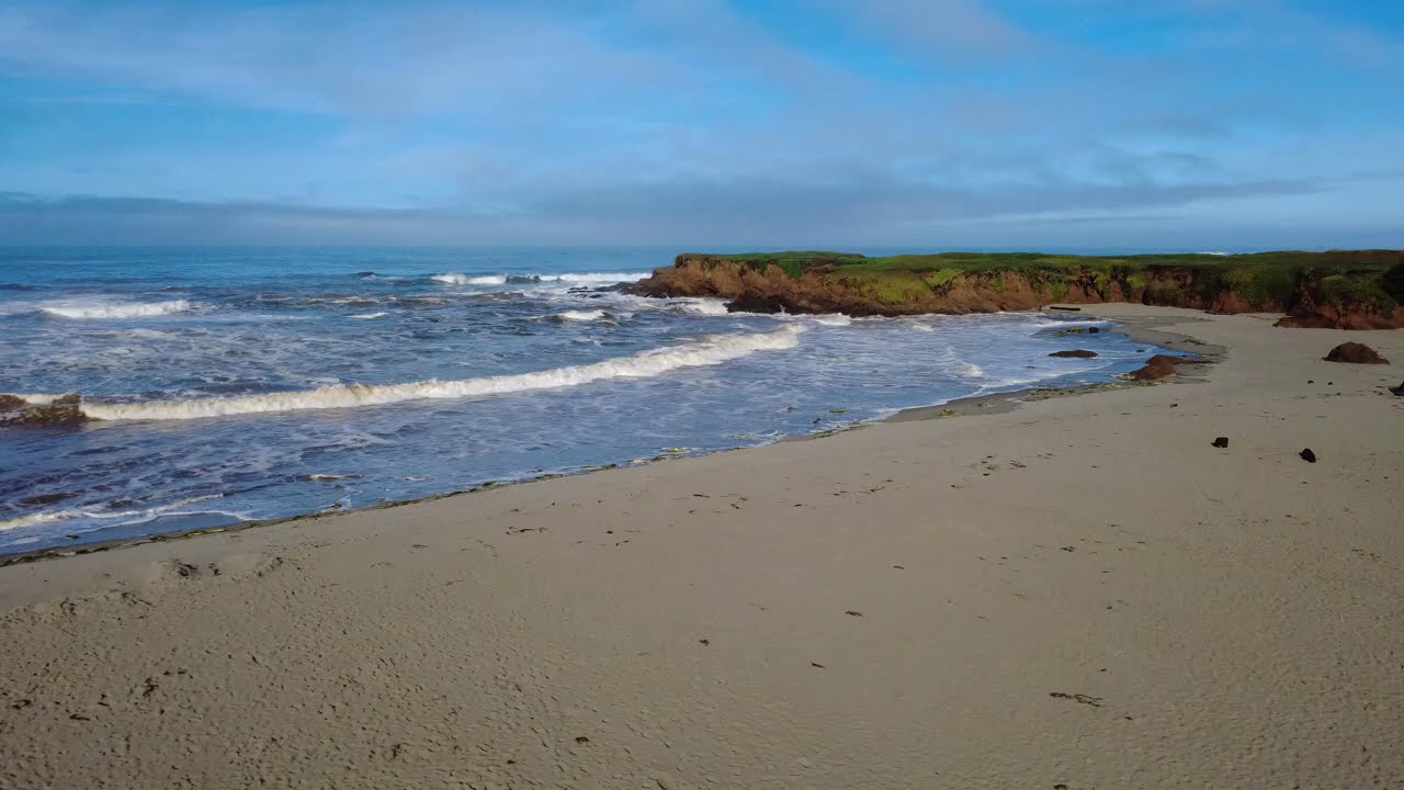 Ocean waves with gentile music / ASMR / Relaxing Music / Relax / Sleep / Study