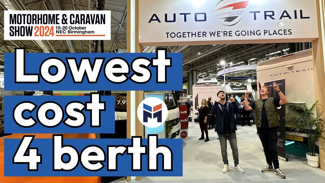 Affordable 4 berth motorhomes at the NEC Show
