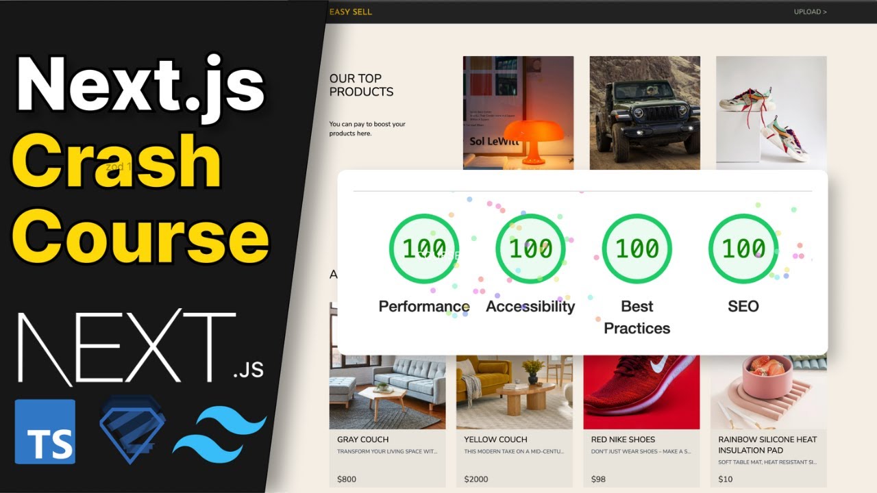 Next.js Crash Course for Beginners 2025 | Build a Full Stack App