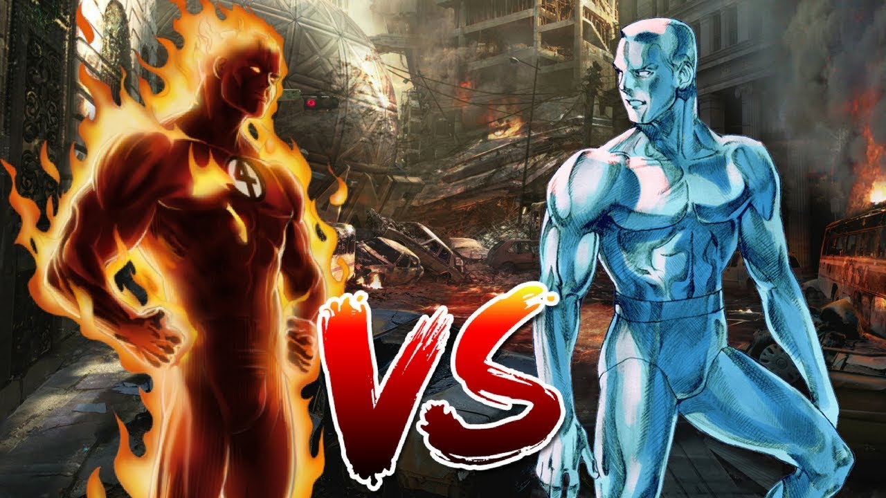 Human Torch VS Iceman | Who Wins?