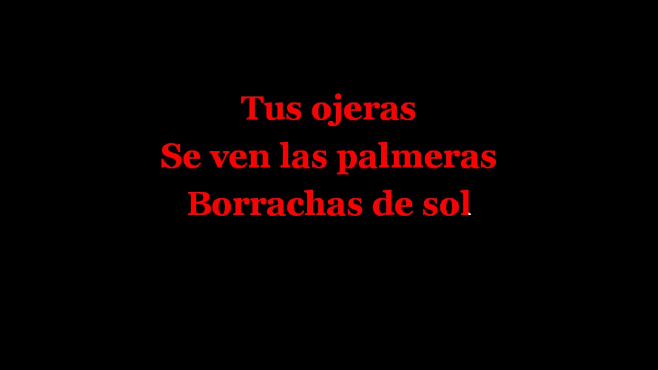 Palmeras Javier Solis Karaoke Ritchie´s