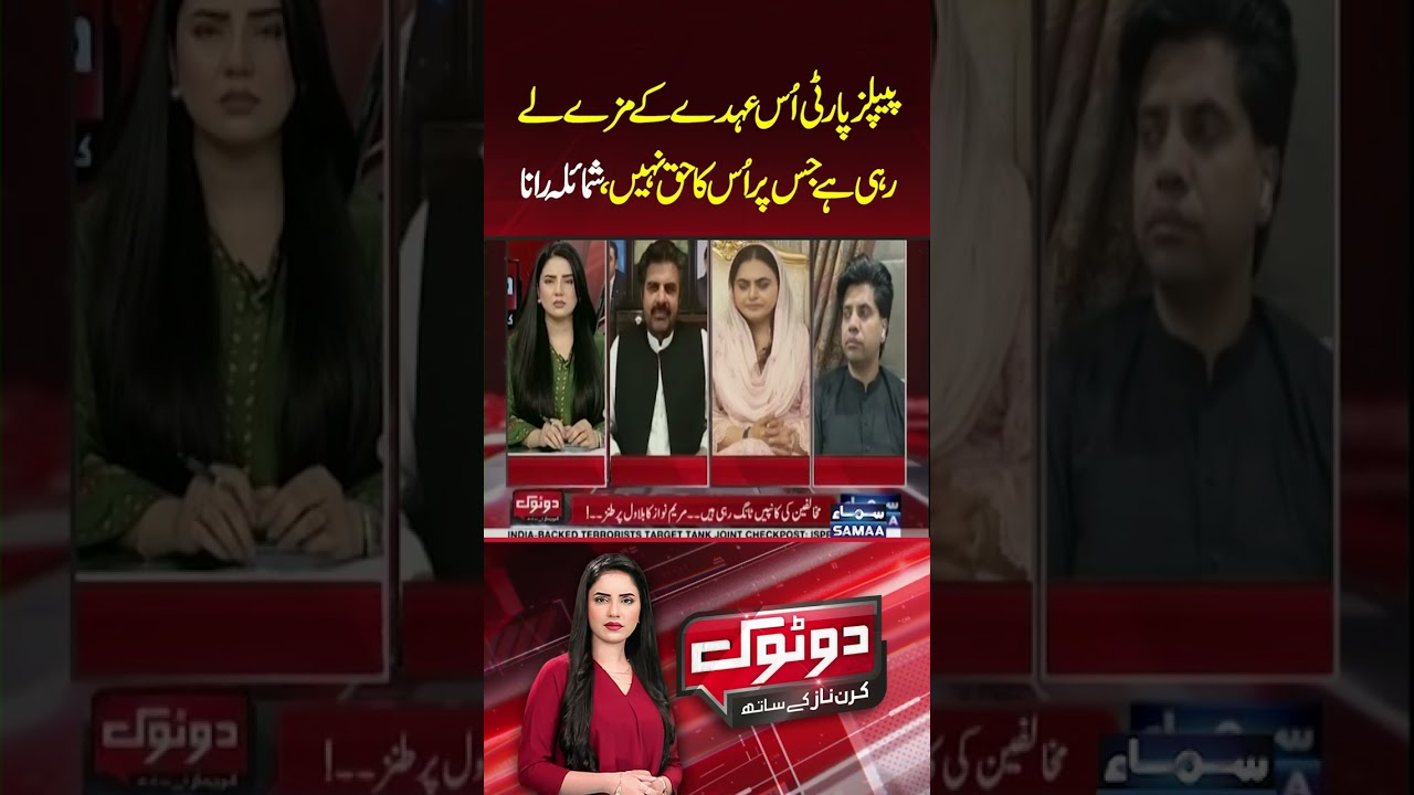 PPP Is Enjoying Constitutional Offices It Wasn't Entitled To