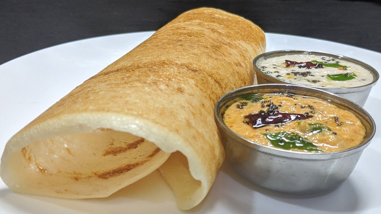 Dosa Recipe | बचे हुए चावल से झटपट बनाये बाजार जैसा Crispy Dosa वो भी कुछ बूंद ऑयल से | South India.
