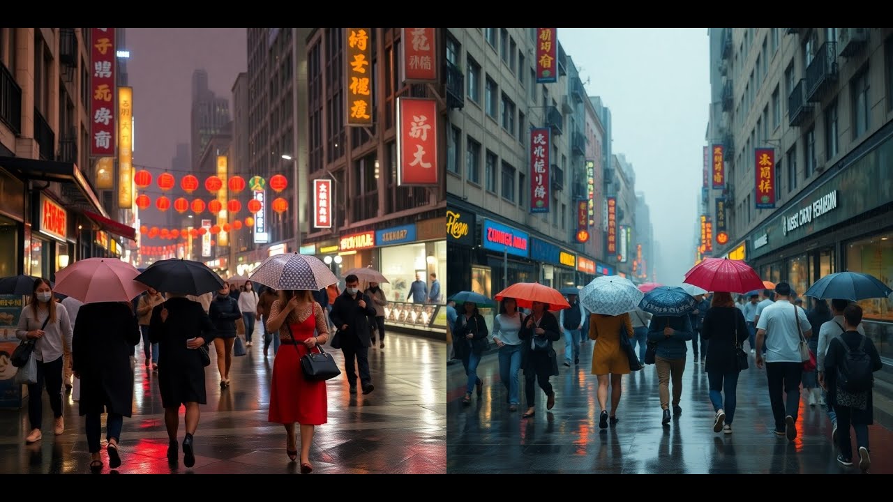 Walking in the Rain | Travel China 4K 🤩