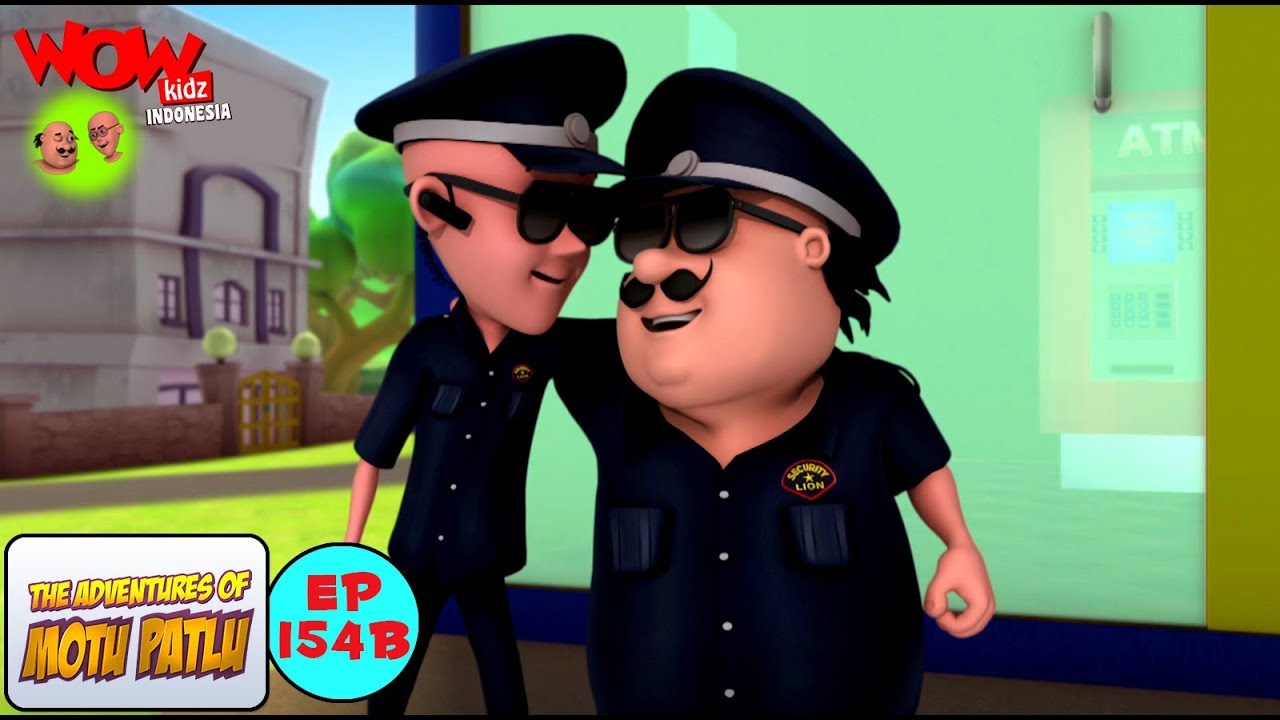 ATM Motu Patlu - Motu Patlu dalam Bahasa - Animasi 3D Kartun