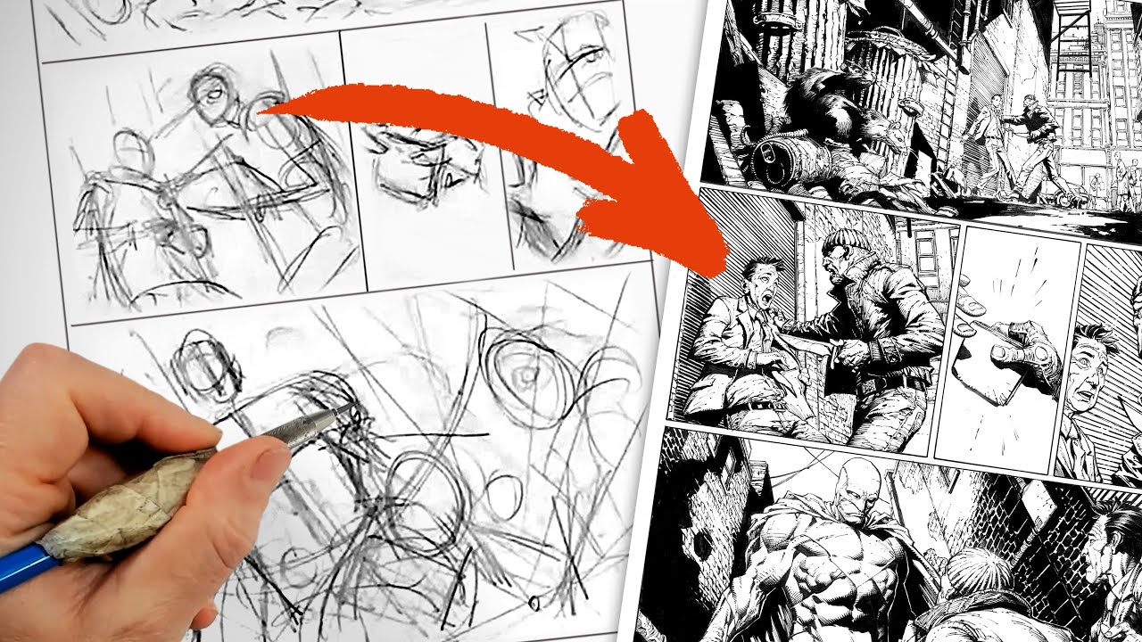 Sketching Figures, Perspective, and Panels with David Finch